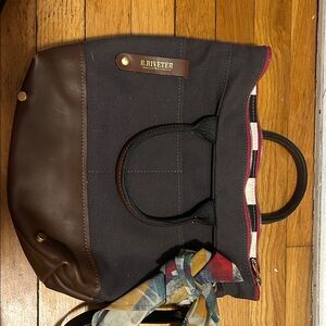R.Riveter Brown and Black Women’s Bag